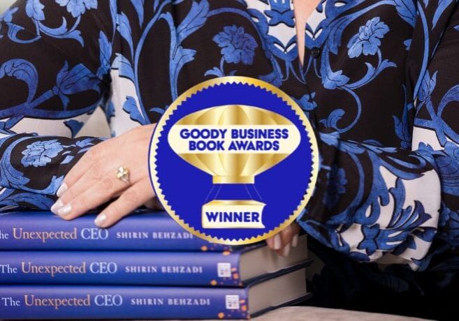 Goody Business Book Awards The Unexpected CEO - 2025 Winner Shirin Behzadi