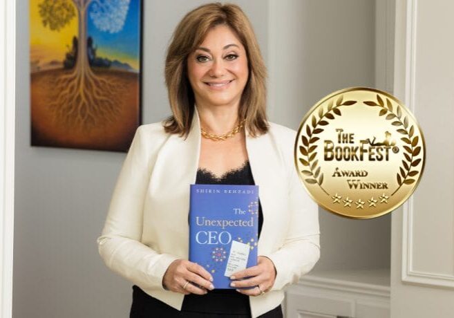 The Unexpected CEO by Shirin Behzadi has 1st place in the 2025 BookFest Awards. The Unexpected CEO by Shirin Behzadi has 1st place in the 2025 BookFest Awards.
